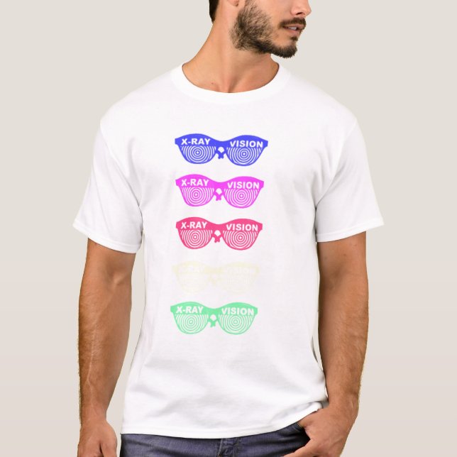 X Strahln-Visionen T-Shirt (Vorderseite)