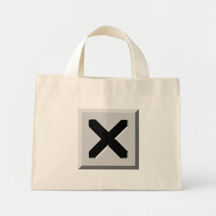 X Symbol Mini Stoffbeutel