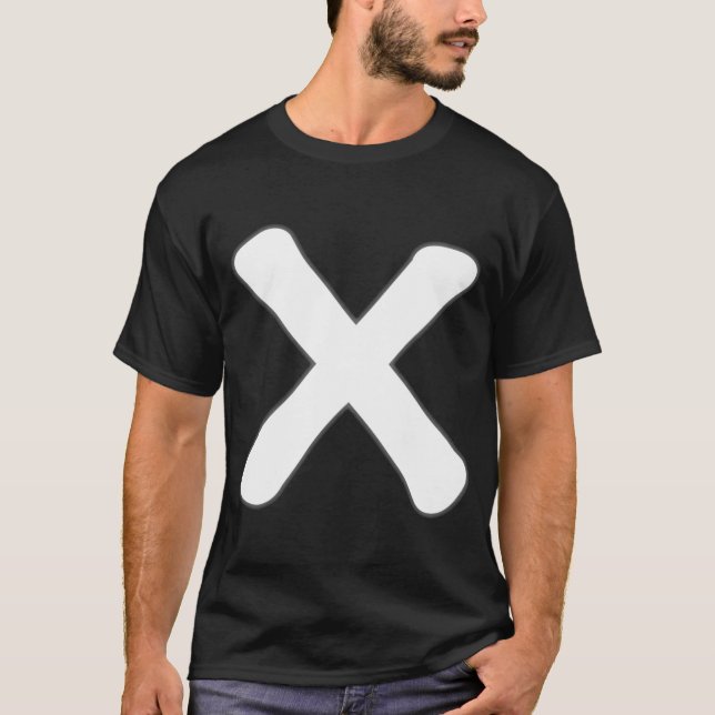 X T-Shirt (Vorderseite)