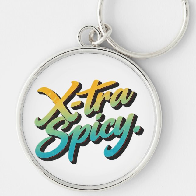 X-tra-scharf Schlüsselanhänger (Vorne)