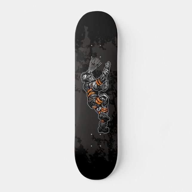 X-treme Kohlen-Bergmann Skateboard (Vorderseite)