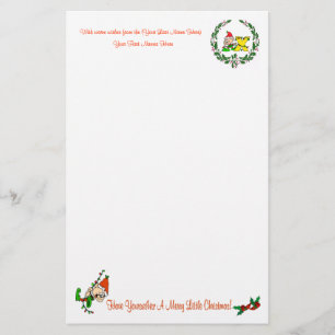 X - WEIHNACHTSelf-MONOGRAMM-BRIEFPAPIER Briefpapier