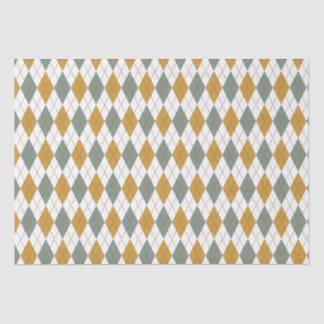 Xanadu und Gold Winter Raute Seidenpapier