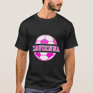 Xavienna Name Girls Soccer Fußballsport Fan T-Shirt