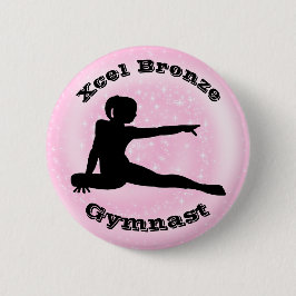 Xcel Bronze Gymnast - Gymnastikschaltfläche für Mä Button