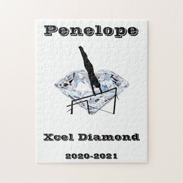 Xcel Diamond Gymnastik Jigsaw Puzzle (Vertikal)