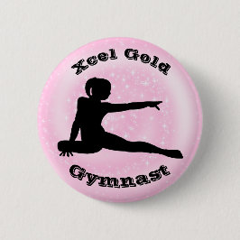 Xcel Gold Gymnast - Gymnastikschaltfläche für Mädc Button