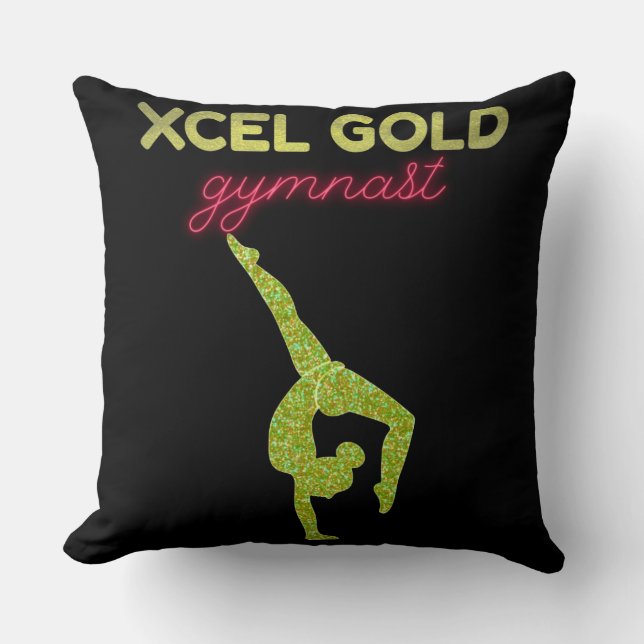 Xcel Gold Gymnastik Kissen (Vorderseite)