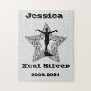 Xcel Silver Gymnastique Jigsaw Puzzle