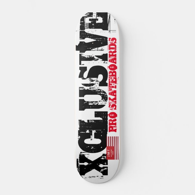XCLUSIVE SKATEBOARDS / JMT USA (Vorderseite)