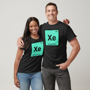 Xe - Xenomorph Chemie Periodisches Tabellensymbol T-Shirt