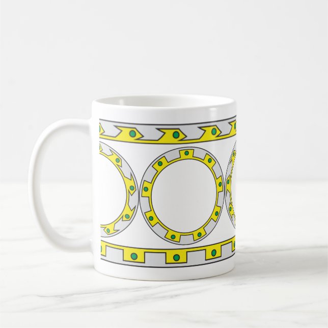 Xena Chakram Pattern Kaffeetasse (Links)