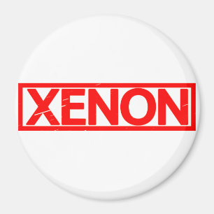 Xenon Briefmarke Magnet