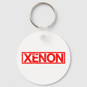 Xenon Briefmarke Schlüsselanhänger