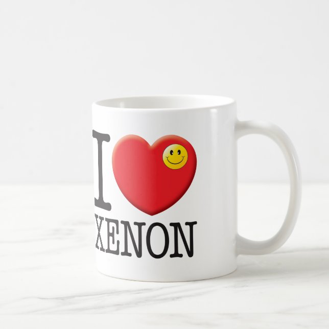 Xenon-Liebe Kaffeetasse (Rechts)