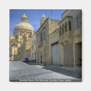 Xewkija Haube (das Rundbau), Xewkija, Gozo, Malta Magnet