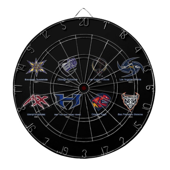 XFL Football  Dartscheibe (vorne)