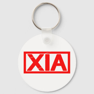 Xia-Briefmarke Schlüsselanhänger