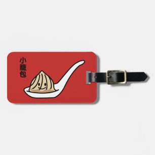 Xiaolongbao chinesisches Suppen-Mehlkloß-Dim Gepäckanhänger