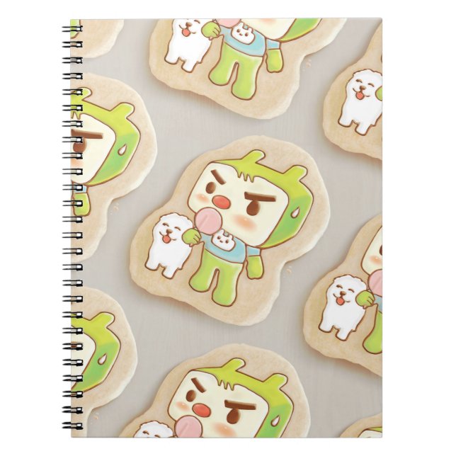 XiaoTieJun Icing Cookies Notebook Notizblock (Vorderseite)