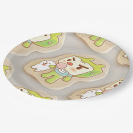 XiaoTieJun Icing Cookies Pappteller