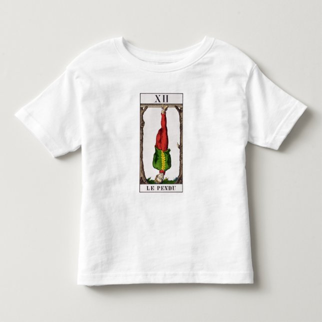 XII Der verhasste Mann, Tarot-Karte Kleinkind T-shirt (Vorderseite)