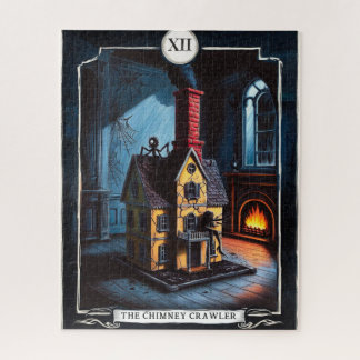 XII The Chimney Crawler - Climb Creep Claim, Tarot