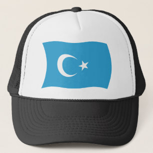 Xinjianj Uigur Flag Hat Truckerkappe