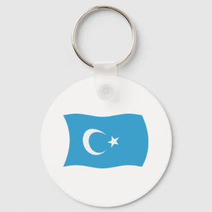 Xinjianj Uigur Flag Schlüsselanhänger