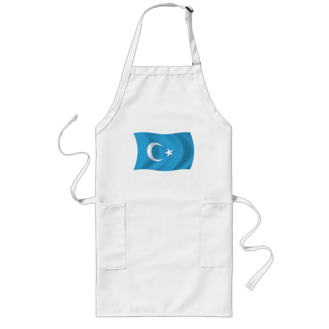 Xinjianj Uigur Flag Schürze (Vorne)