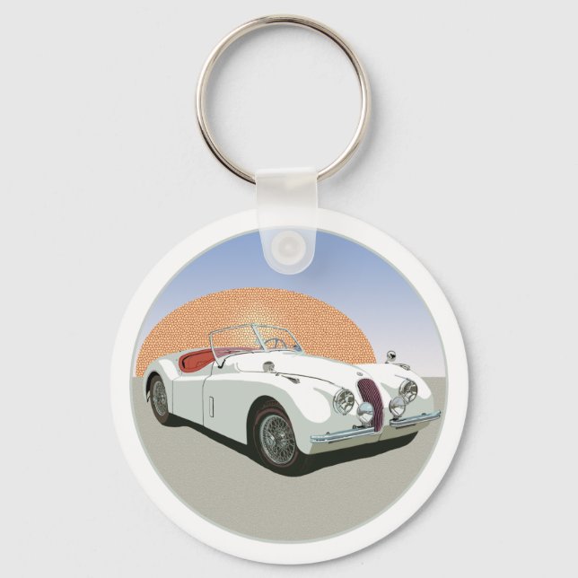 XK-120 SCHLÜSSELANHÄNGER (Vorderseite)