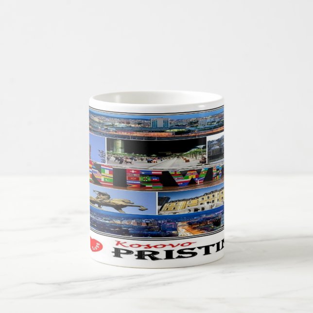 XK Kosovo - Pristina - Kaffeetasse (Mittel)