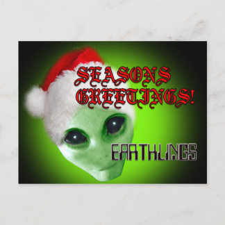 xmas_alien_card feiertagspostkarte