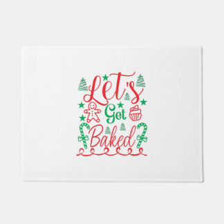 Xmas Art Lass Fußmatte