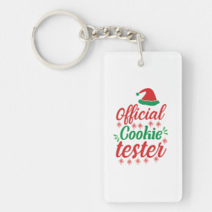 Xmas Art Offiziell Cookie Tester Schlüsselanhänger