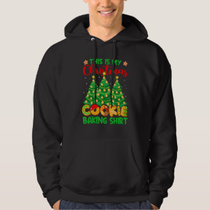 Xmas-Baum Dies ist mein Weihnachtsplätzchen-Backen Hoodie