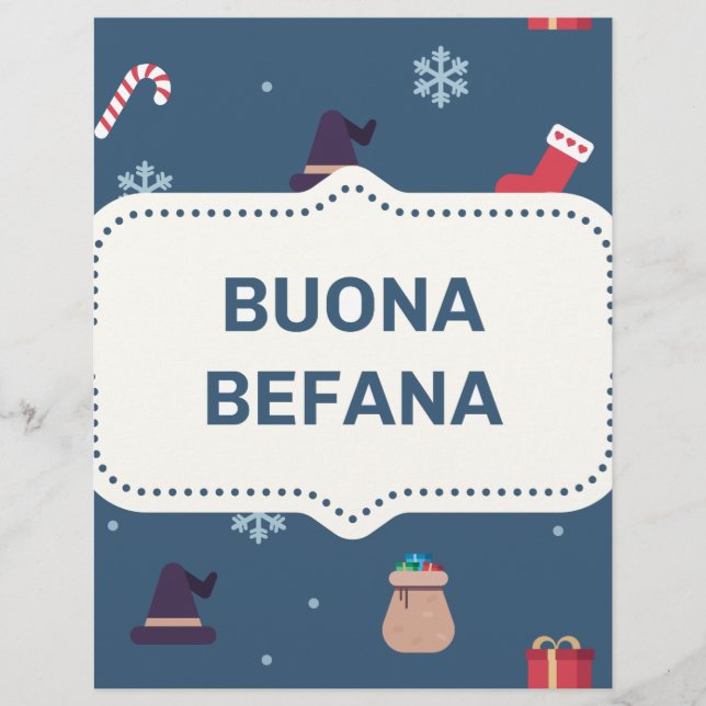xmas buona Befana (Vorderseite)