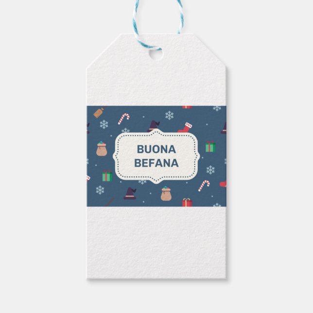 xmas buona Befana Geschenkanhänger (Vorderseite)
