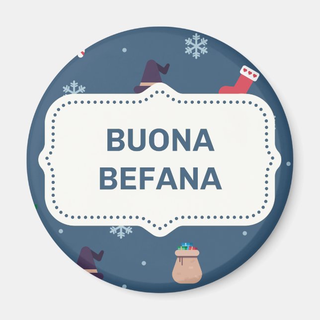xmas buona Befana Magnet (Vorne)