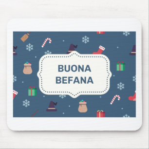 xmas buona Befana Mousepad