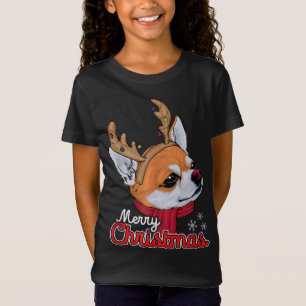 Xmas Chihuahua - Hunde Chiwawa Animal Dog Lover Pe T-Shirt