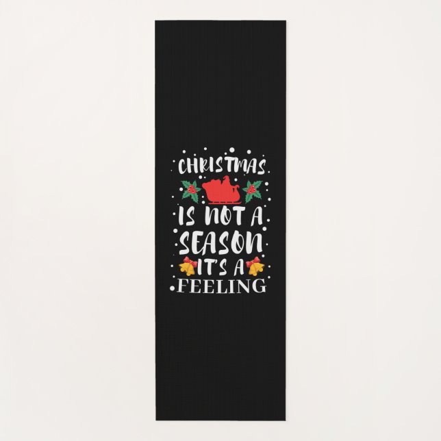Xmas Christmas Is Not A Season Yogamatte (Vorderseite)