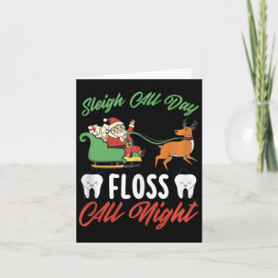 Xmas Dentis Holiday Dental Office Weihnachten Karte