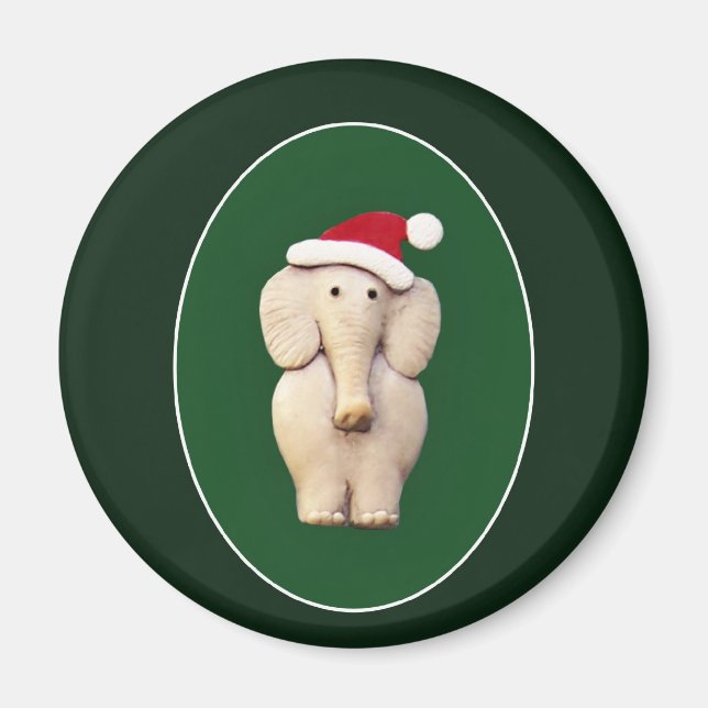 Xmas Elephant Magnet (Vorne)