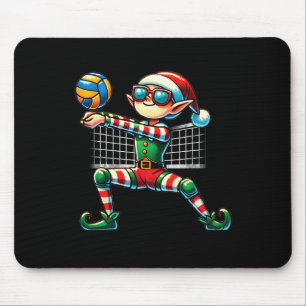 Xmas Elf Volleyball Liebhaber Jungen Mädchen Kinde Mousepad