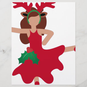 Xmas Flamenco Tänzer Emoji