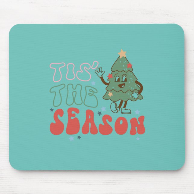 Xmas Geschenk dieser Saison Mousepad (Vorne)