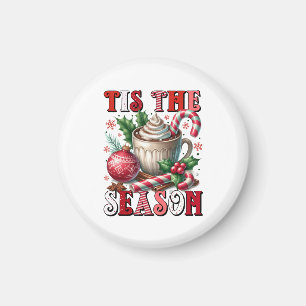 Xmas Geschenk dieses die Jahreszeit heiße Kakao Magnet