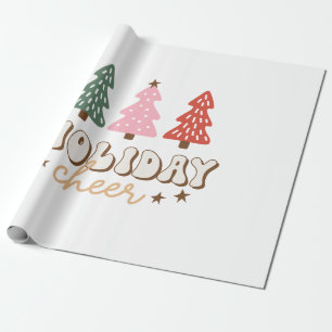 Xmas Geschenk Feiertag Cheer Geschenkpapier