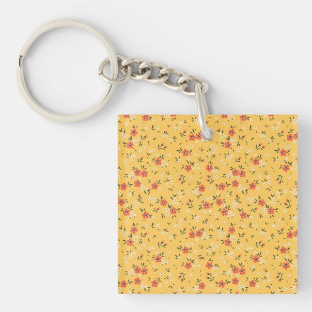 Xmas Geschenk Floral und Hardy Schlüsselanhänger (Vorderseite)
